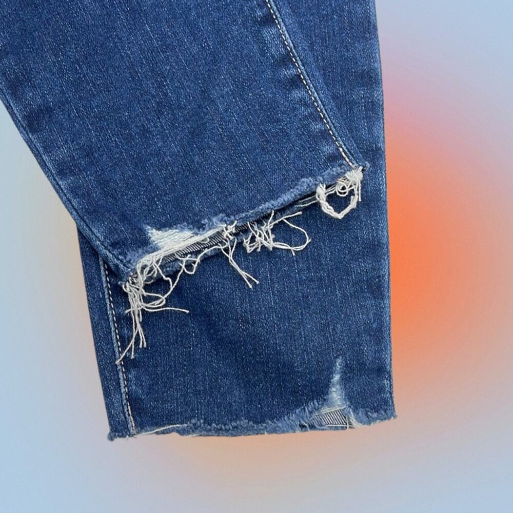 PAIGE Women’s 24 VERDUGO ANKLE Blue Jeans - Picture 4 of 4